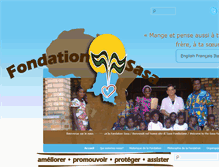 Tablet Screenshot of fondationsasa.org